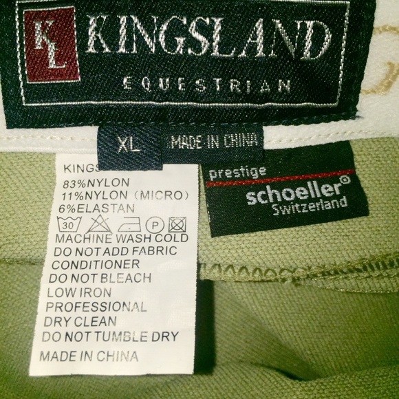 NWOT Kingsland Equestrian Jessica Breeches Oliv XL - Picture 2 of 5
